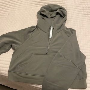 SCUBA OVERSIZED HALF-ZIP HOODIE
